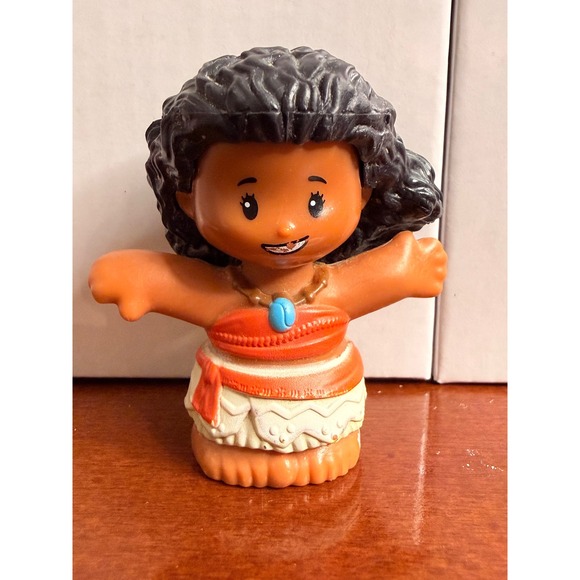 Fisher-Price Other - Fisher-Price Little People Disney Princess Moana Figure Brown Orange 05/24D